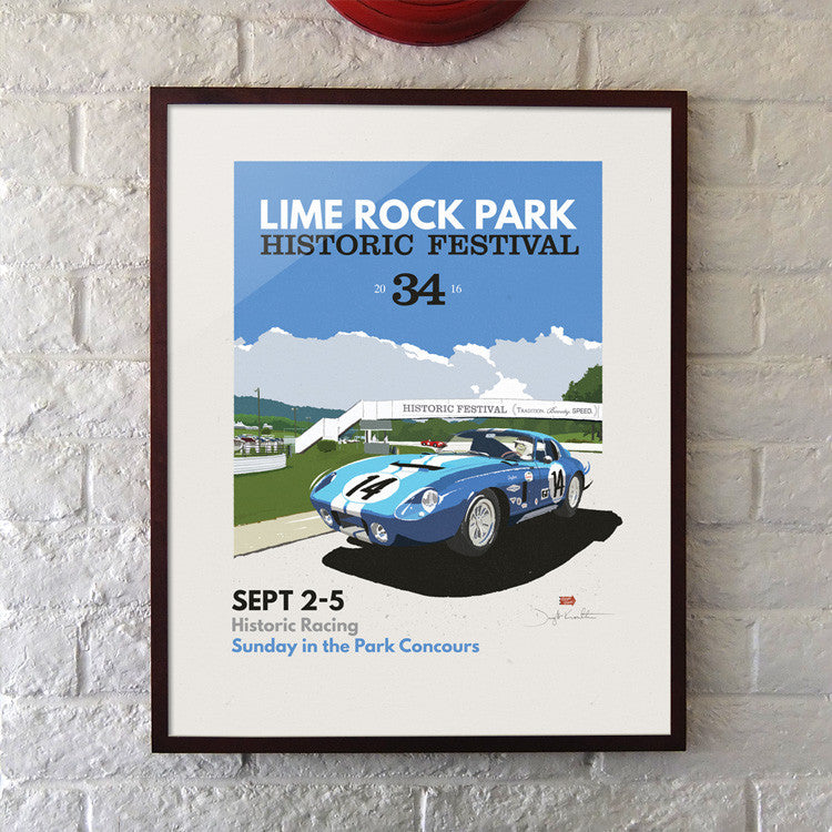 Lime Rock Railroad - Print on canvas
