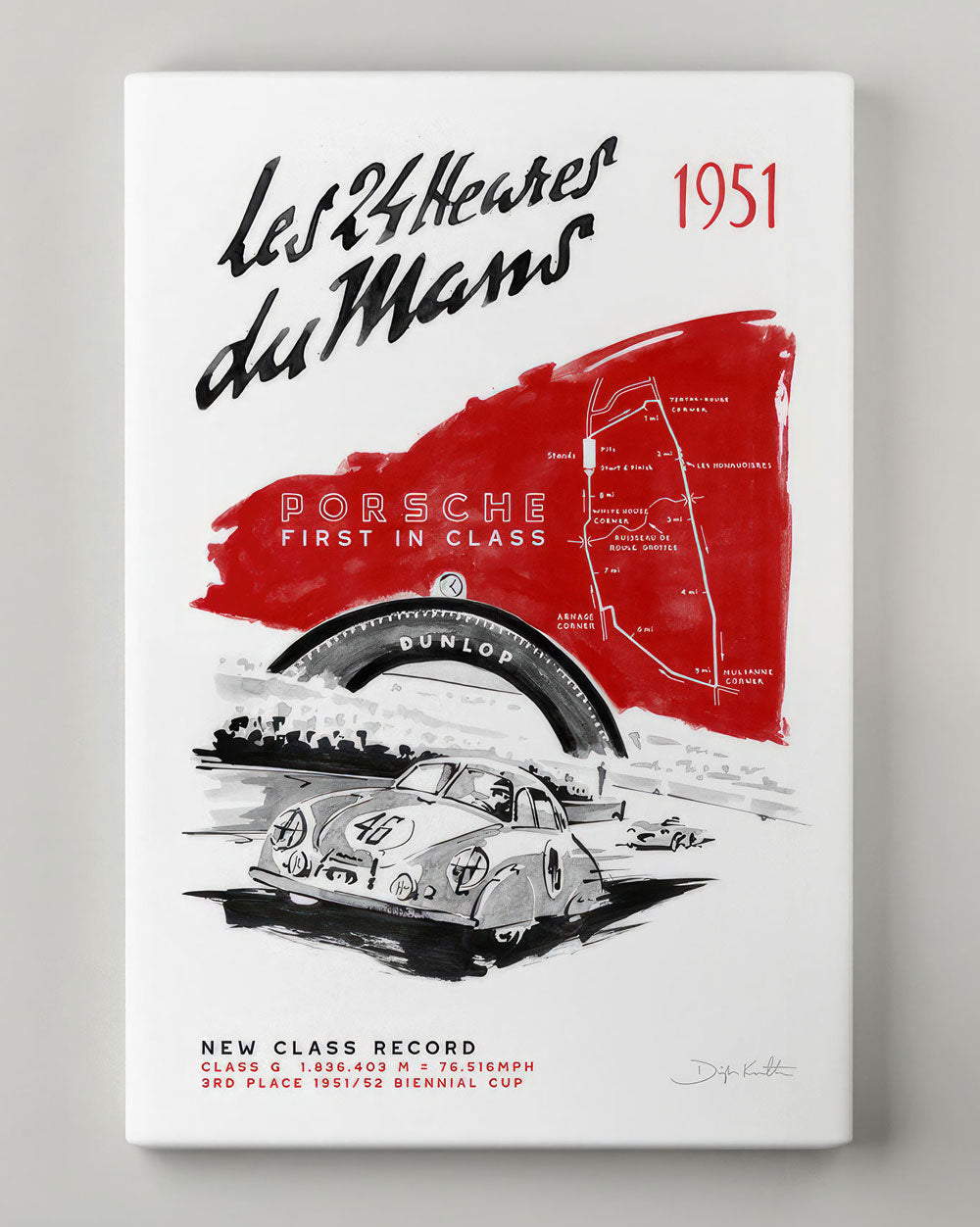 Porsche at LeMans 1951 